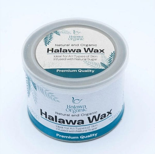 LushLoop | Halawa Organic Wax – Pure & Natural Hair Removal Solution | Gentle Finger Wax with No Harsh Chemicals – Smooth, Healthy Skin Naturally